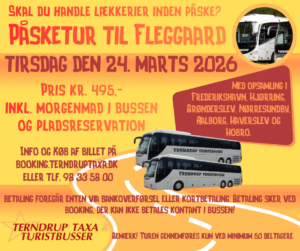 Påsketur til Fleggaard - tirsdag den 24. marts 2026